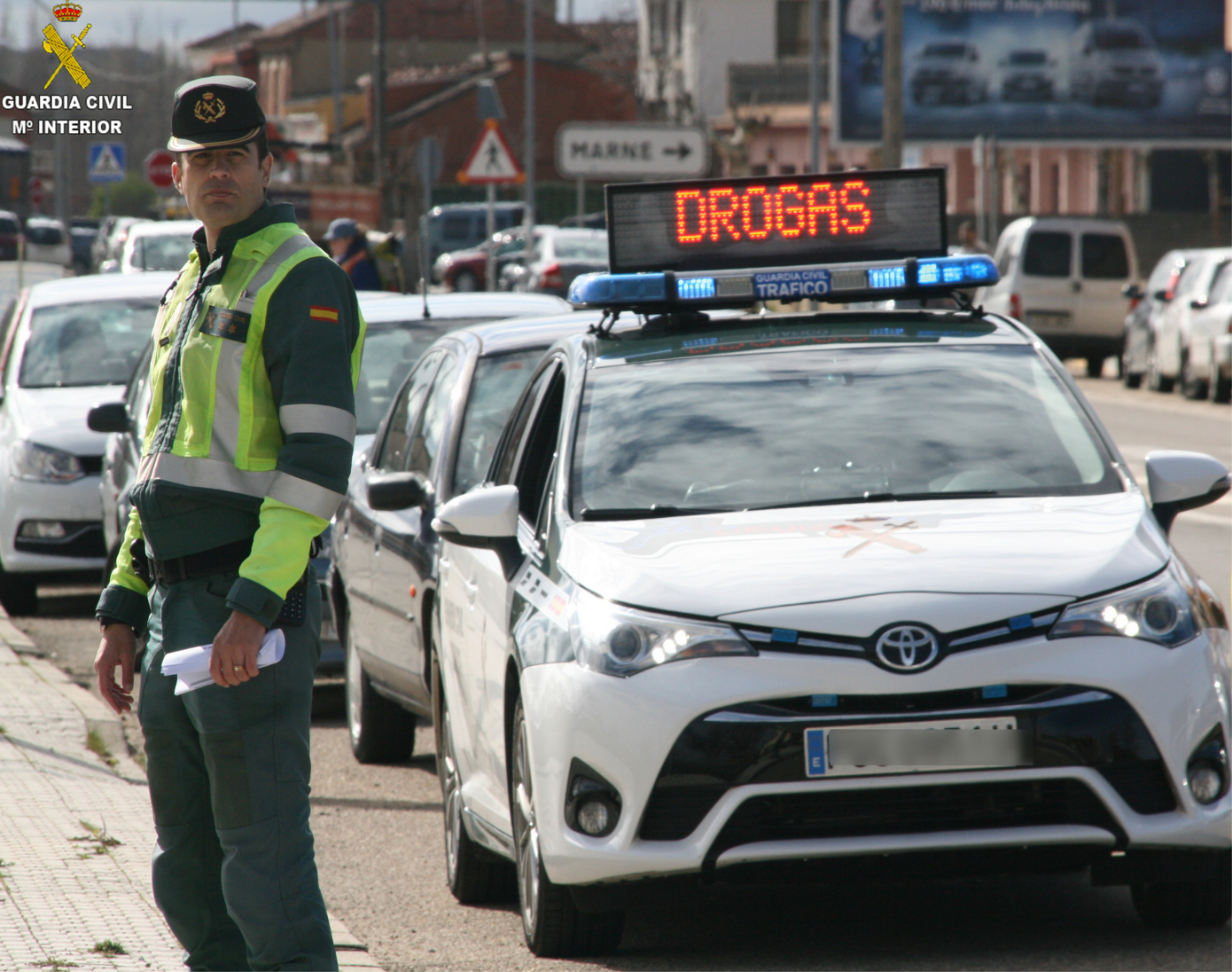 Guardia Civil control drogas