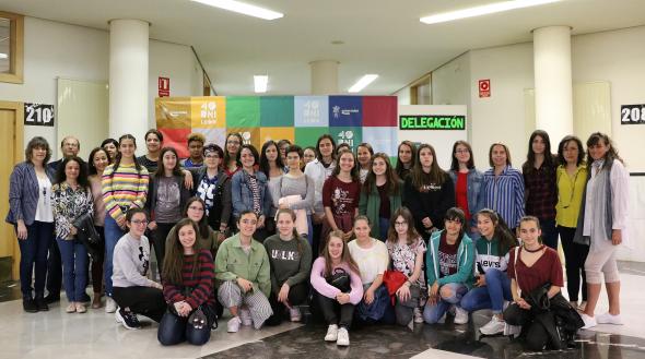 Más de 40 alumnas de ESO participan en la segunda edición del 'STEM Talent Girl' de la ULE 1