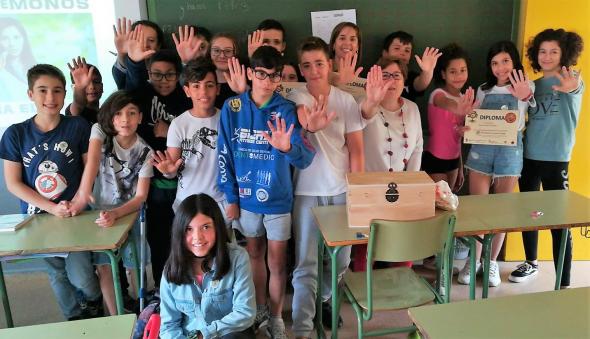 Una 'escape room' educativa muestra a los alumnos de primaria cómo prevenir incendios 1