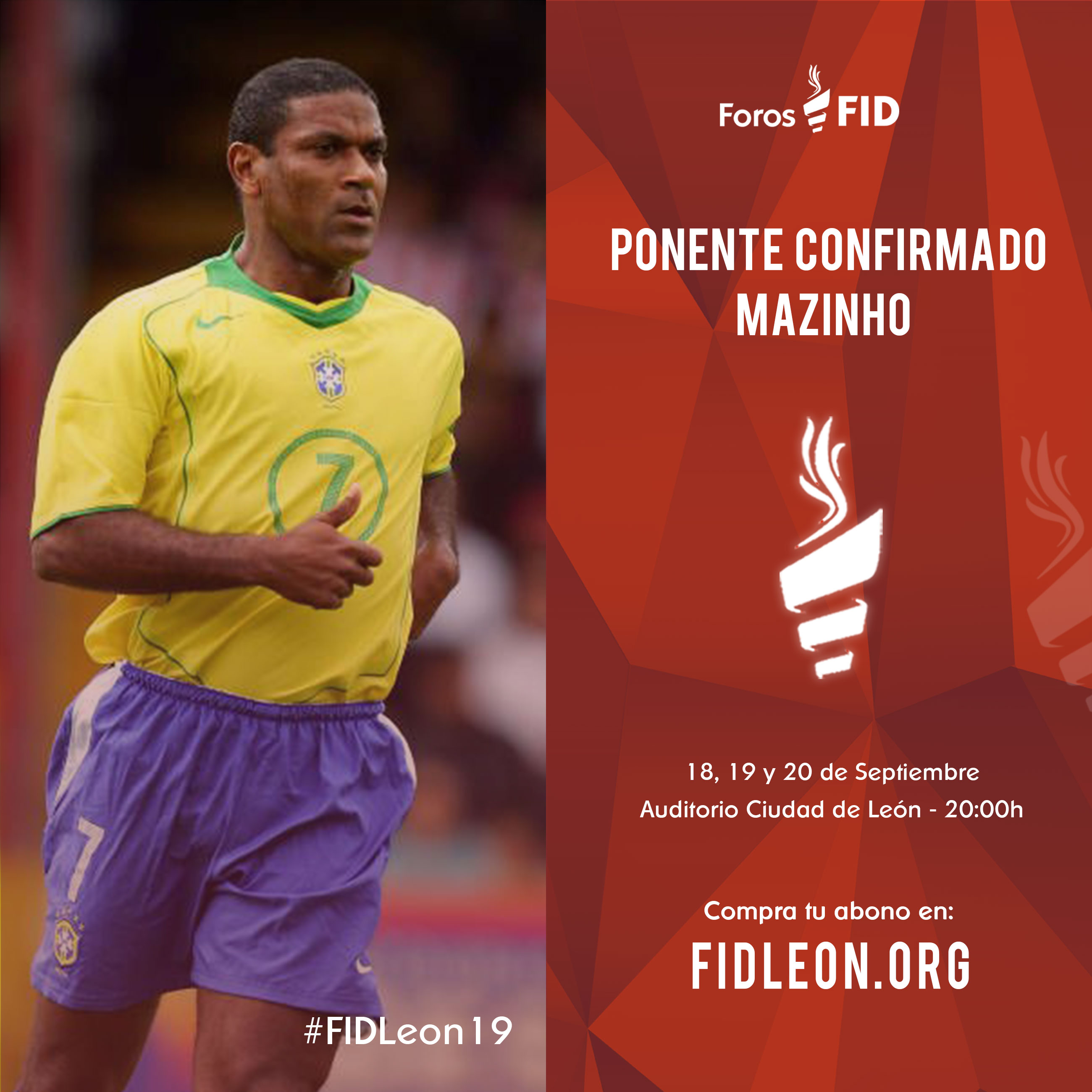 Mazinho, otro Campeón del Mundo para el FID León 2019 1