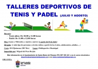 talleres deportivos tenis-padel 2019