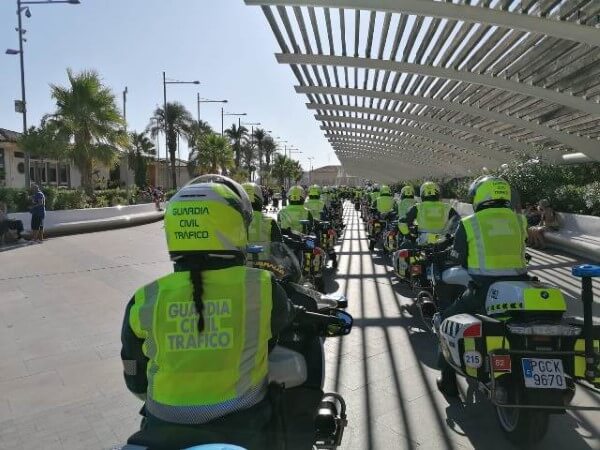 Guardia Civil Vuelta ciclista espala 2019