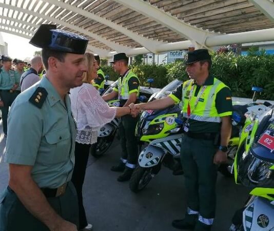 La Guardia Civil inicia el dispositivo de seguridad de la Vuelta Ciclista a España 2019 1