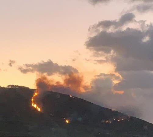 grave incendio caion, a coruña