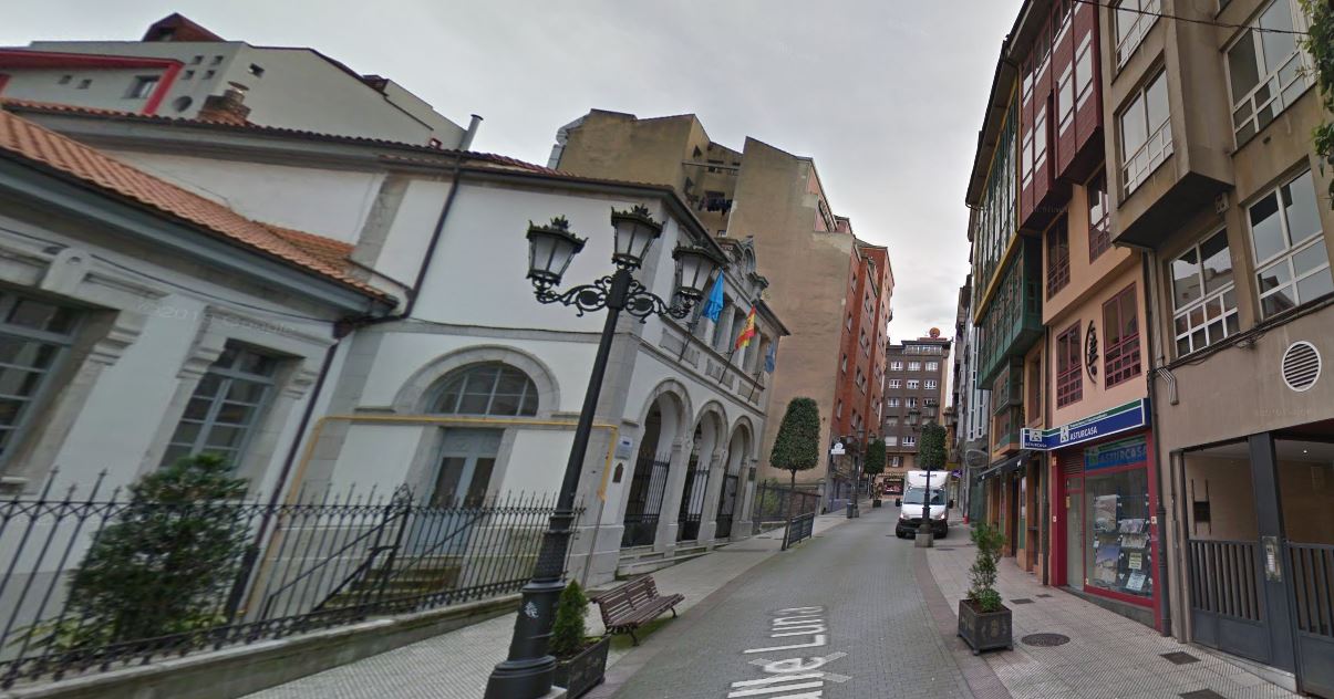 Despliegue policial y redada en el centro de Oviedo