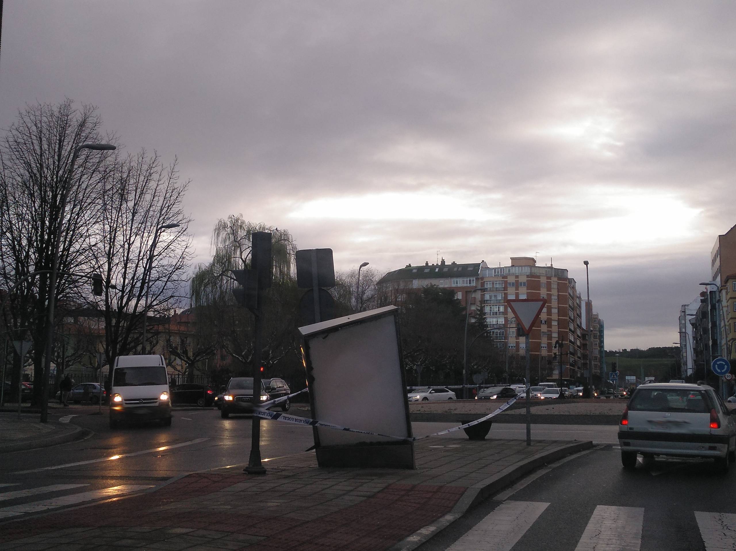 Accidente en Fernández Ladreda