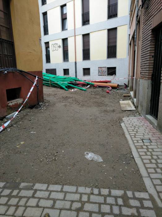 Calle Pablo Florez vía que une el Arco de la Cárcel con la Catedral