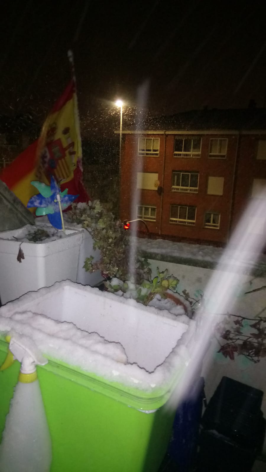 La nieve vuelve a León