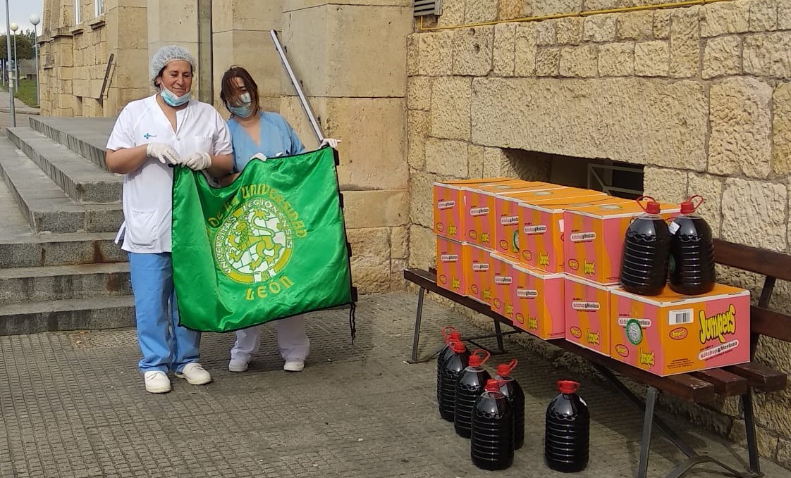 La Tuna de la Universidad de León lucha contra el Covid-19