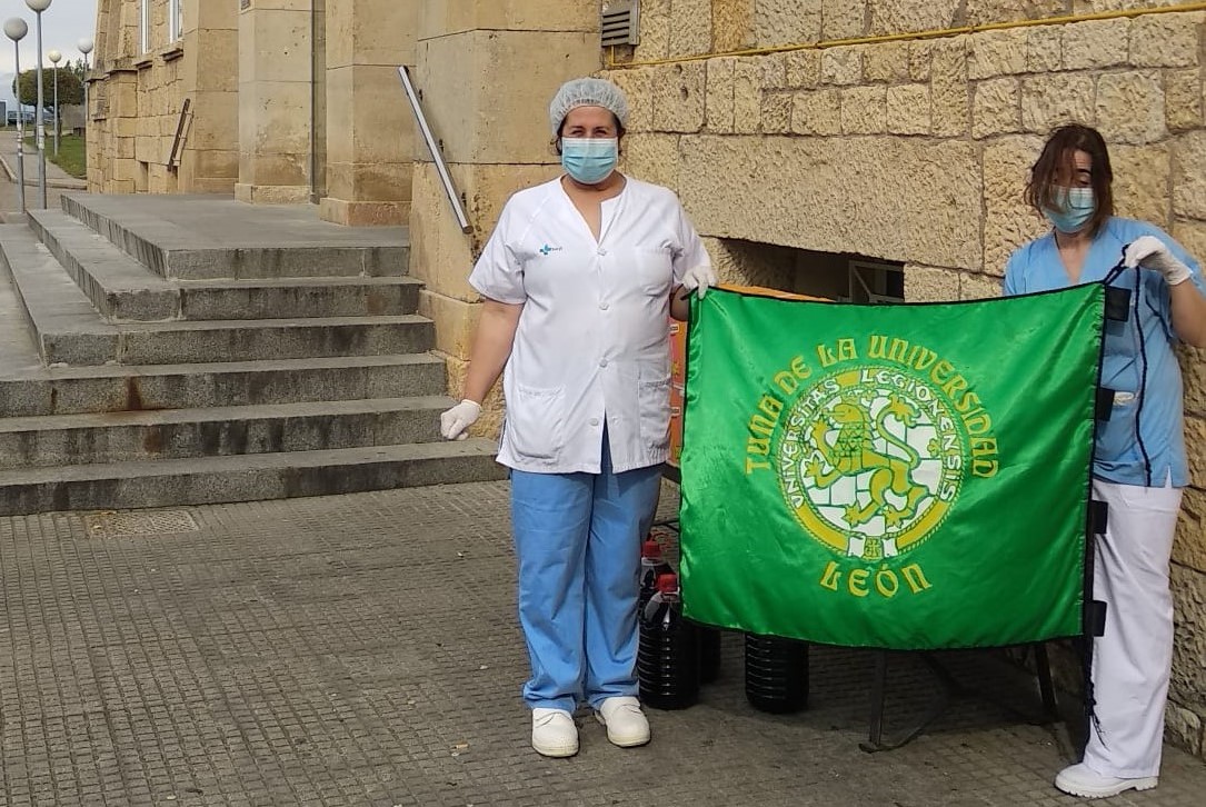 La Tuna de la Universidad de León lucha contra el Covid-19