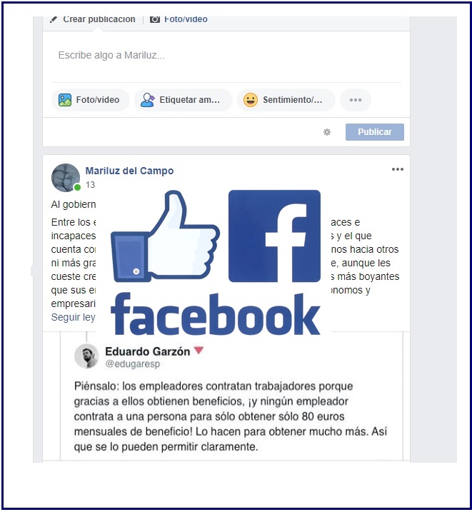 Autónoma responde en Facebook al tuit de Garzón