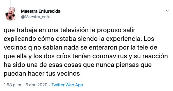 Una familia con coronavirus aislada y humillada por sus vecinos 5