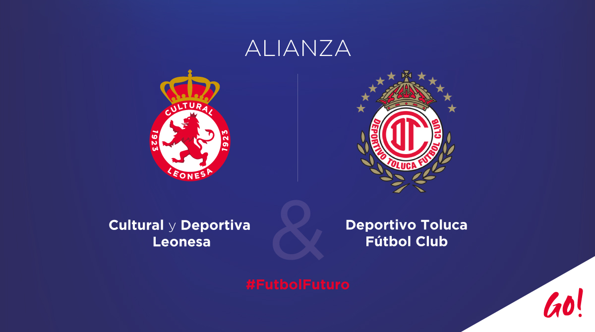 La Cultural Leonesa y El Toluca FC unen sus fuerzas