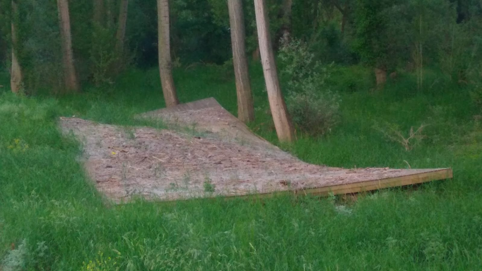 Reclaman al PSOE el arreglo de las sendas peatonales y carril bici del río