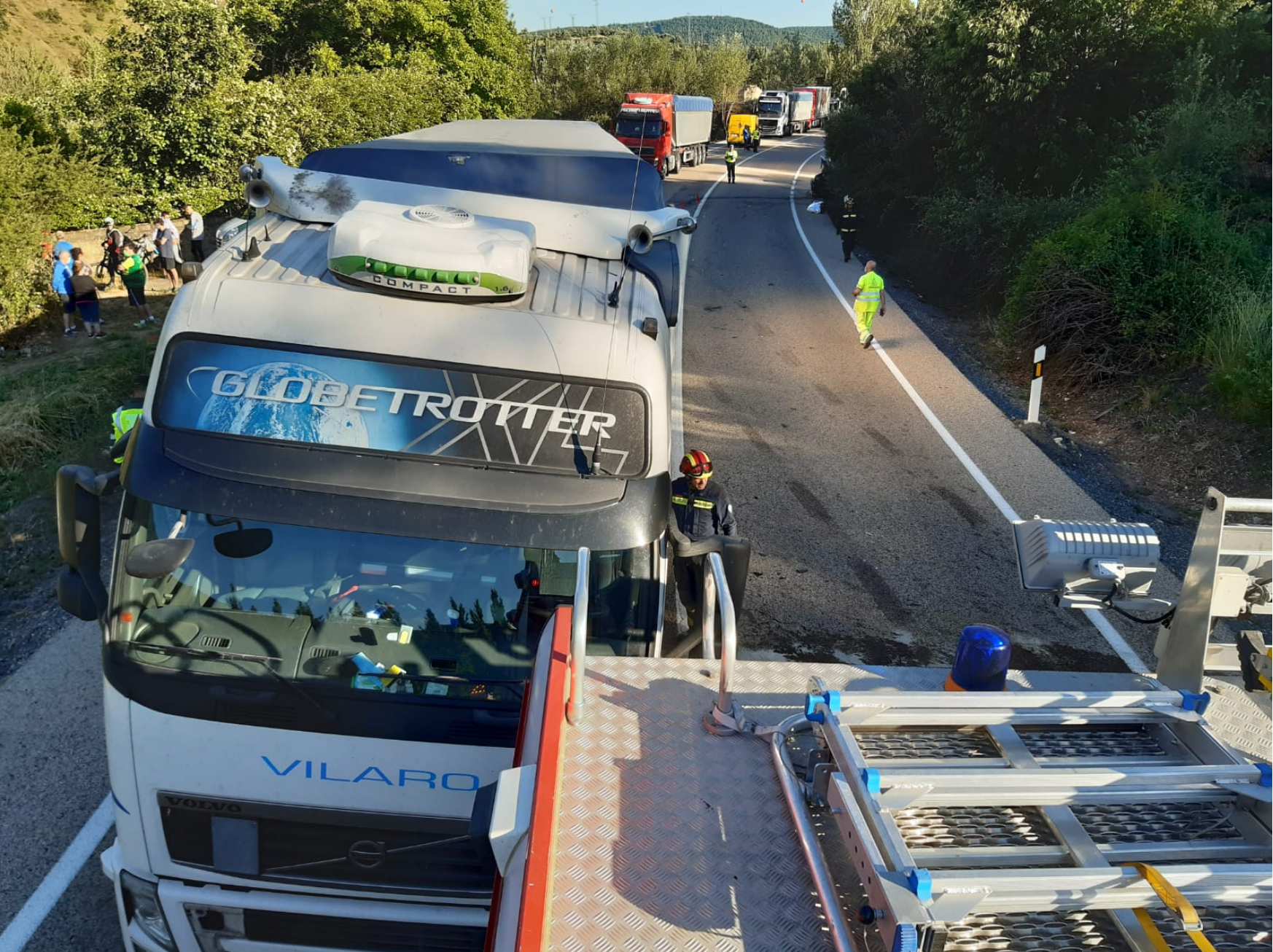 Trágico accidente de tráfico en La Robla con un fallecido