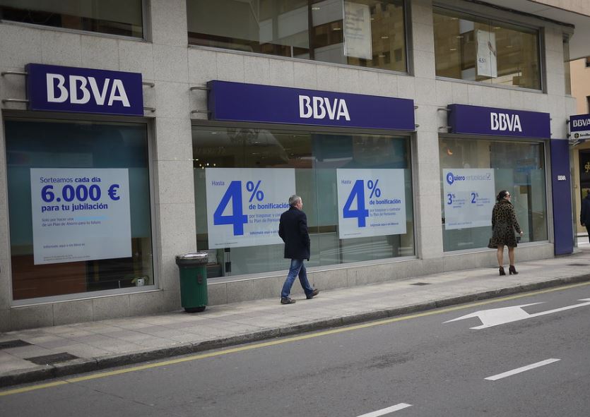 Despido masivo de los trabajadores del BBVA de León 1