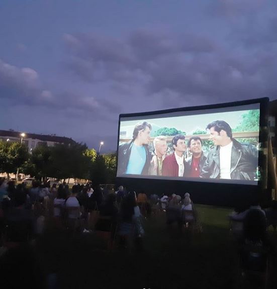 Éxito absoluto en la primera sesión del cine de verano en León