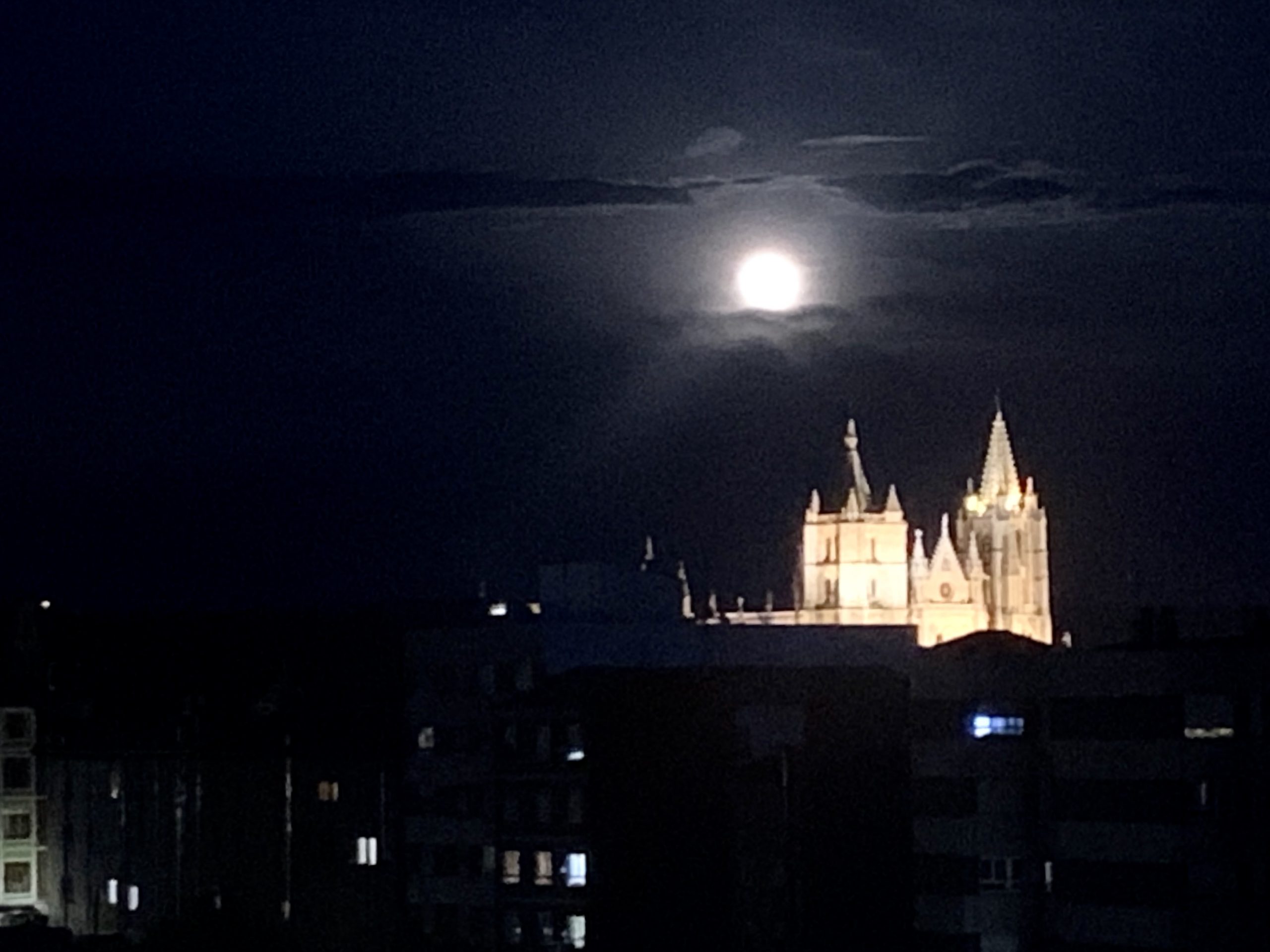 ¿Les gustaría a los leoneses más iluminación en la Catedral?