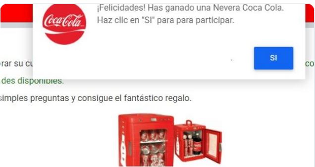 Coca-Cola: cuidado con el bulo que usa su nombre de para estafarte