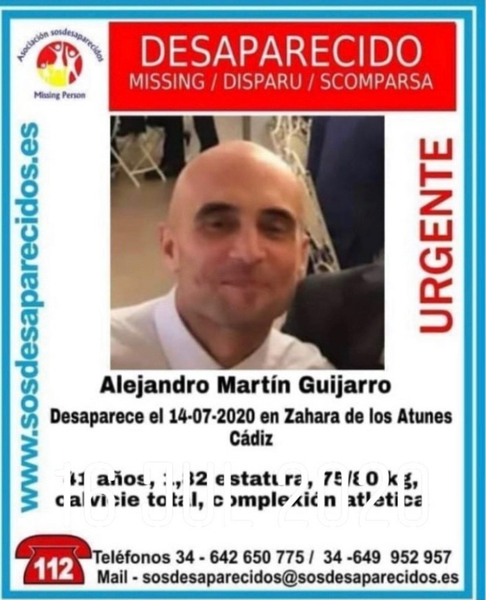 Se busca a un hombre desaparecido hace una semana