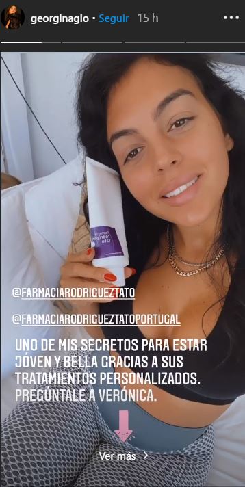 Georgina Rodríguez y una farmacia de pornferrada