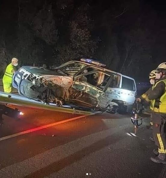 accidente Guardia Civil
