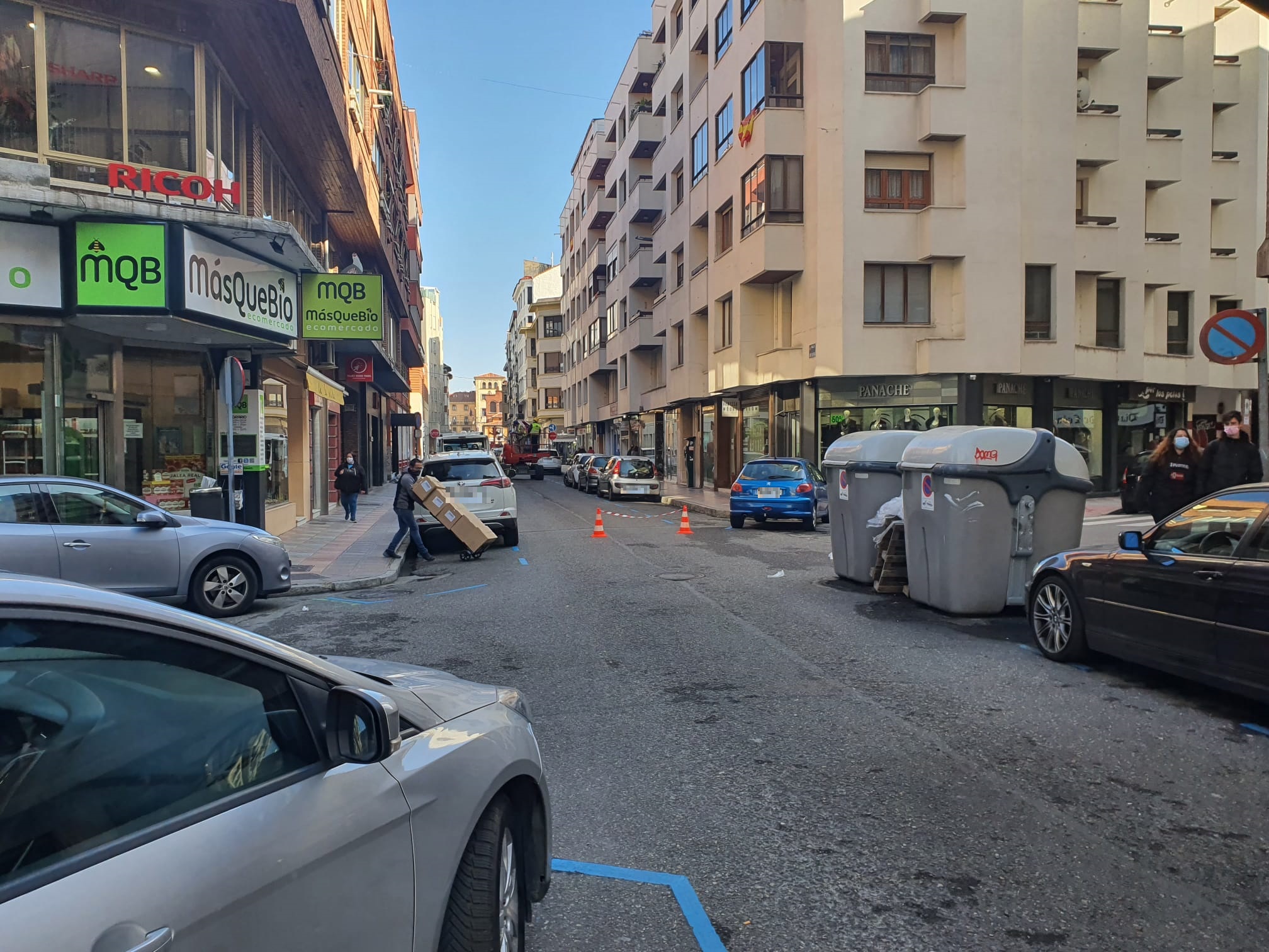 calles cortadas en León