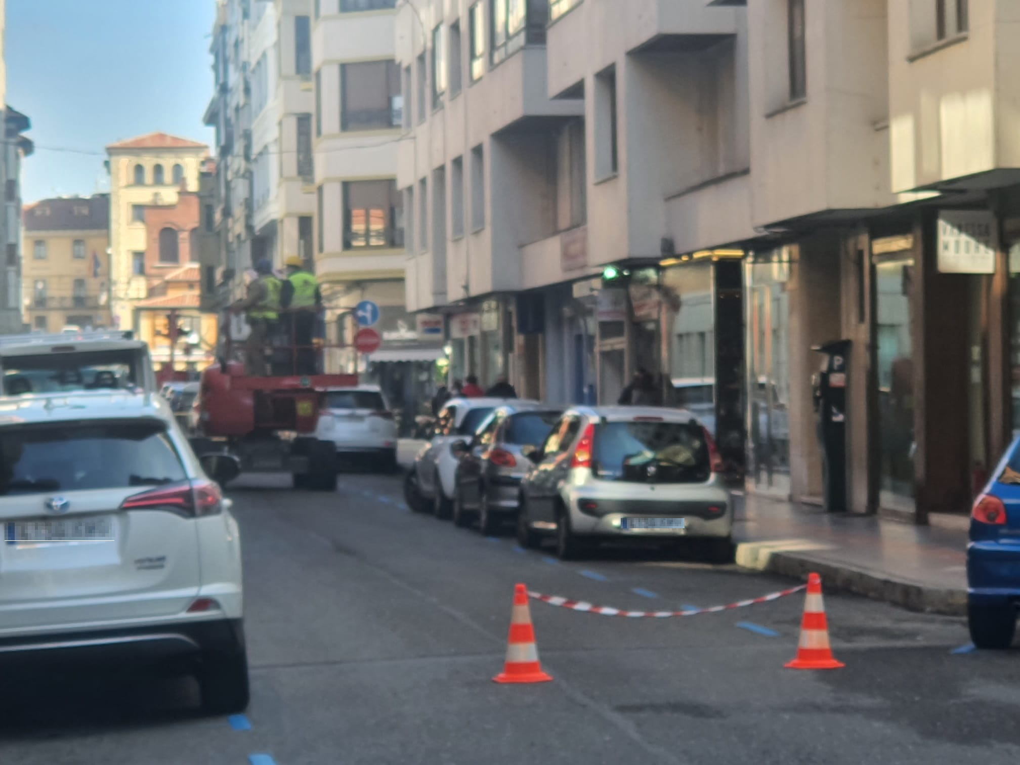 calles cortadas en León