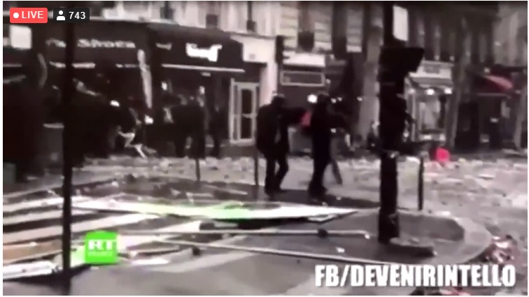 ÚLTIMA HORA Graves disturbios en París en estos momentos 6