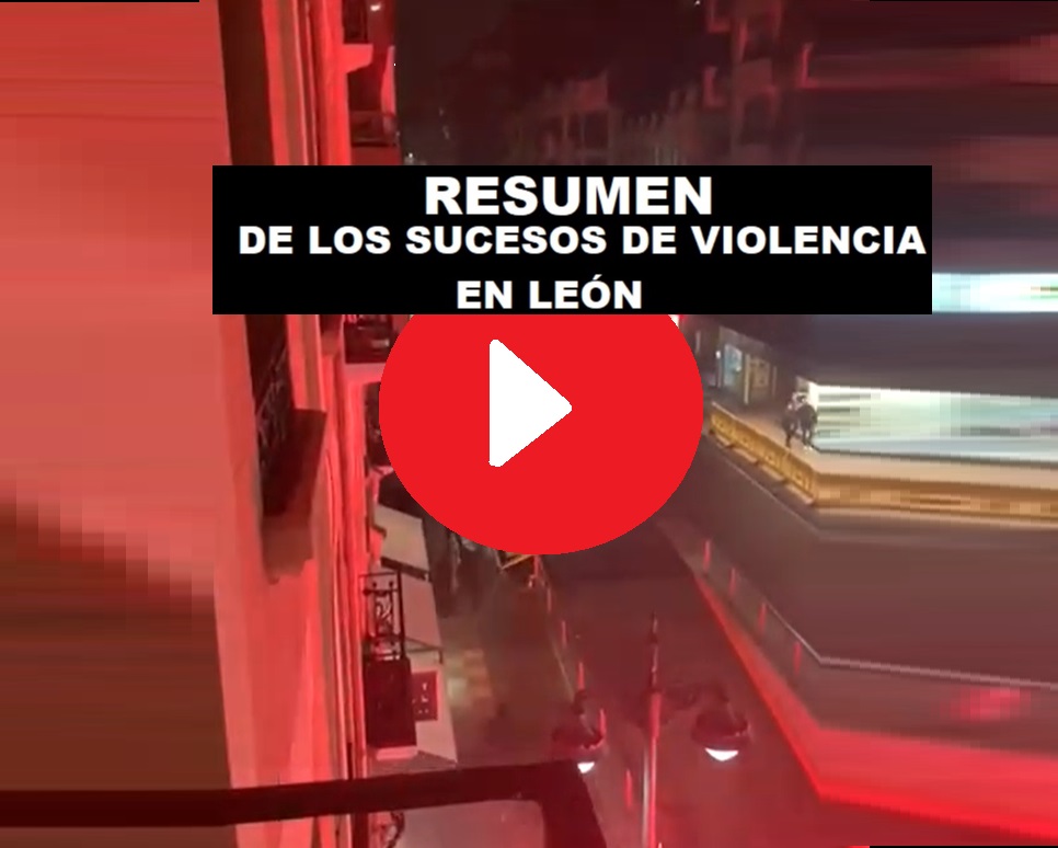 videos manifestaciones en León por el confinamiento