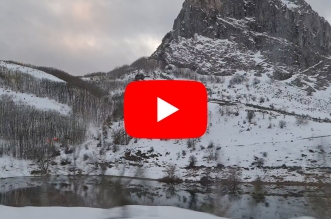video bella postal nieve embalse porma