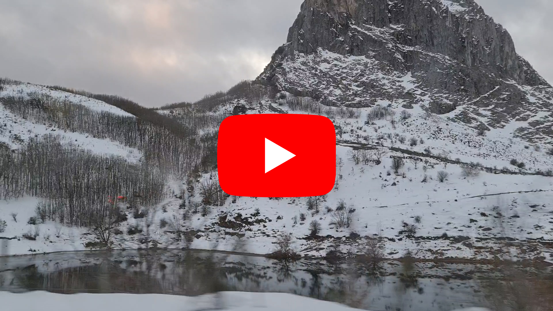 video bella postal nieve embalse porma