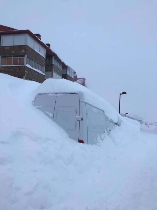 tormenta de nieve