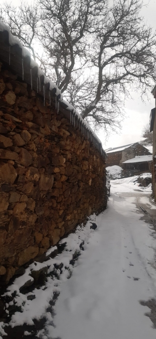 tormenta nieve la virgen