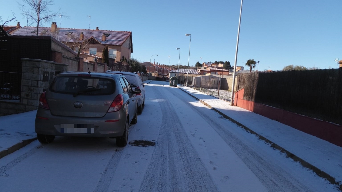 tormenta nieve la virgen