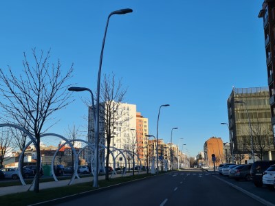 cielo azul Lastra León