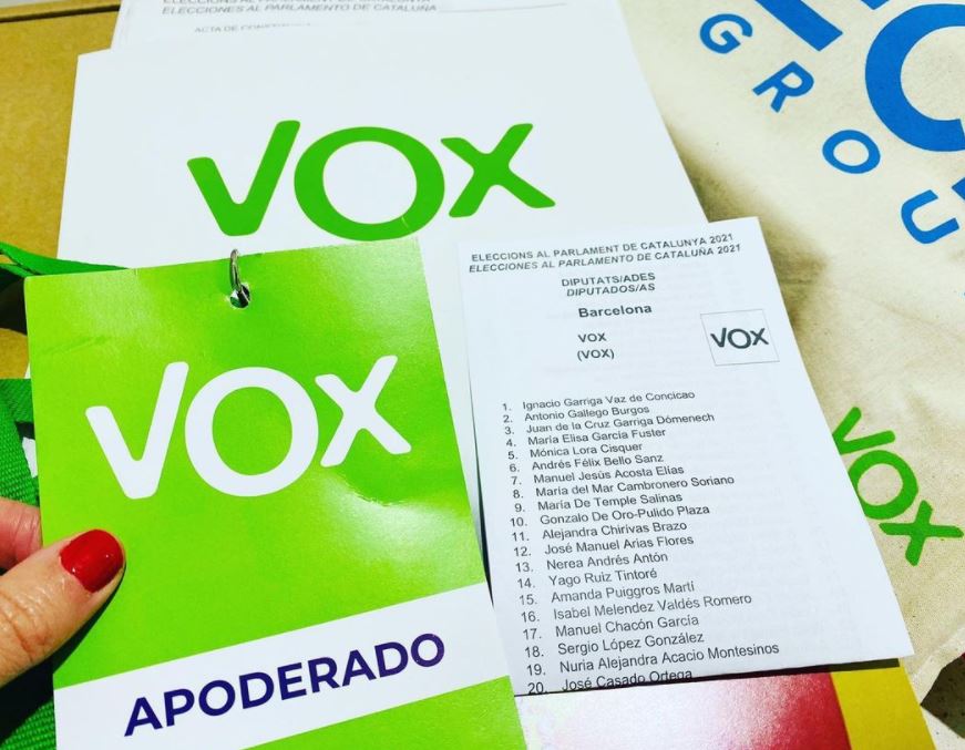 vox cataluña