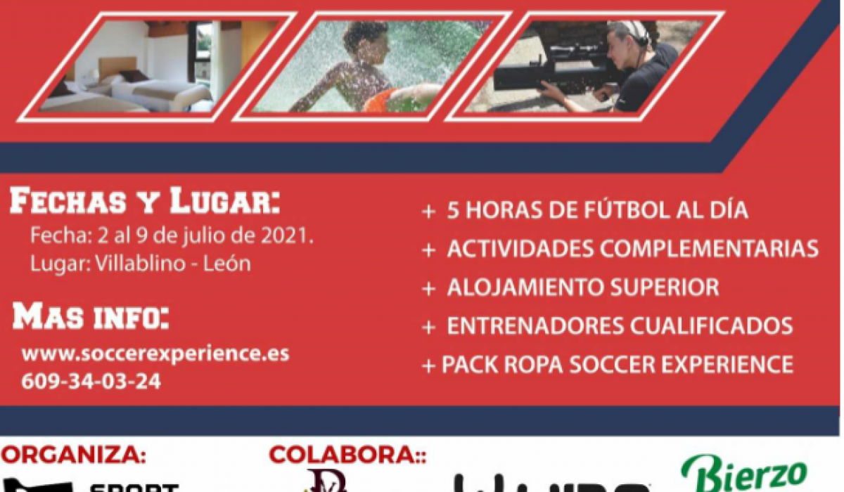El campus soccer experience llega a la provincia de León 1