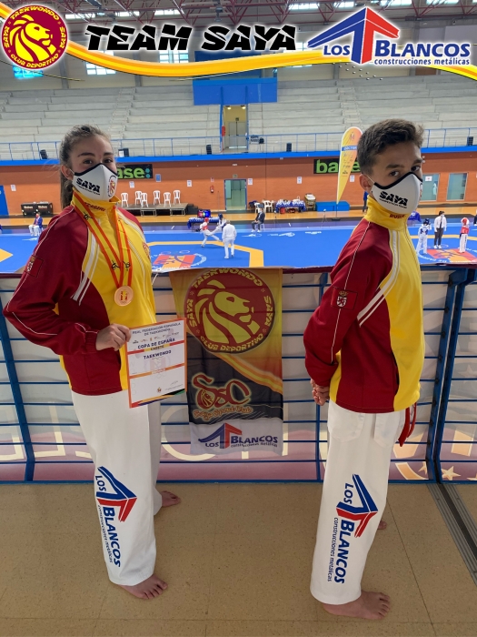 bronce yessenia salgado copa españa taekwondo