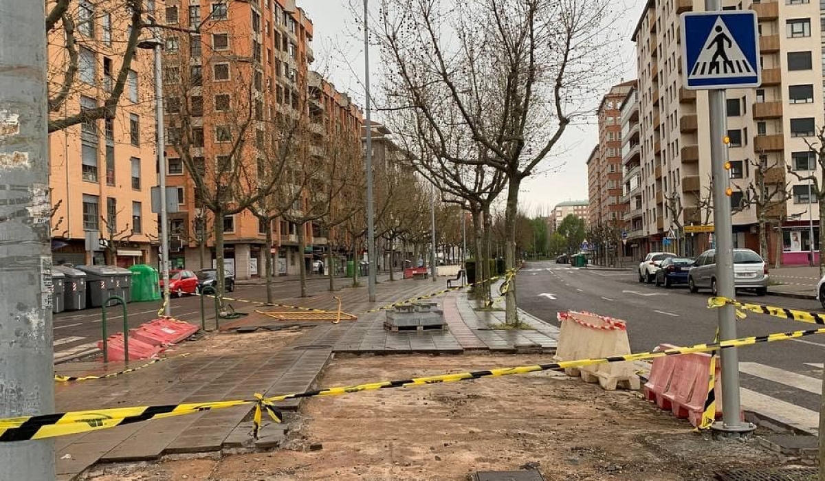 El Ayuntamiento de León reparará las aceras de un total de 19 calles 2