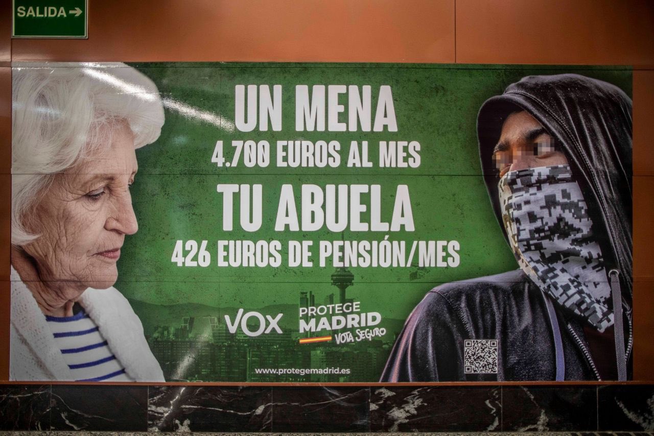 cartel vox fiscalia