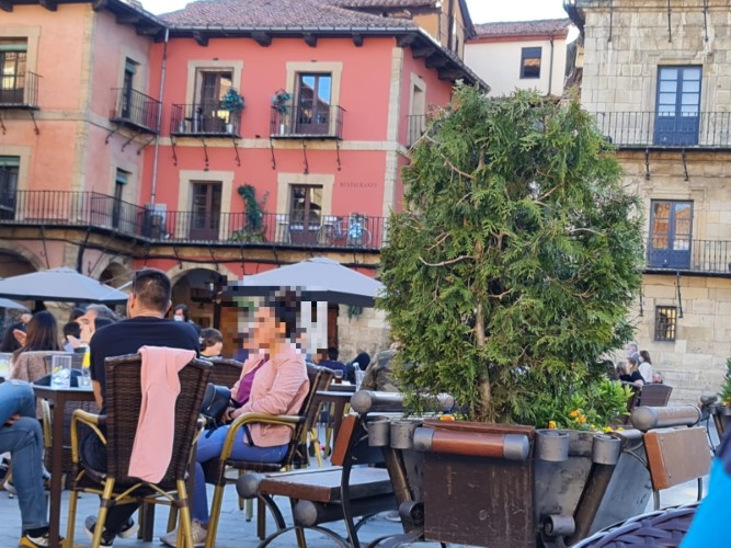 Plaza mayor de León