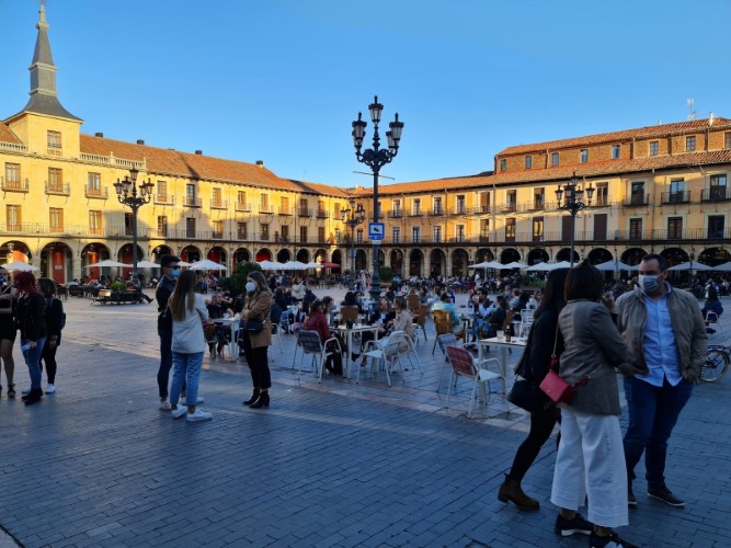 Plaza mayor de León