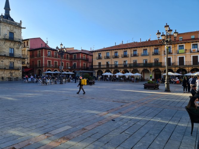 Plaza mayor de León