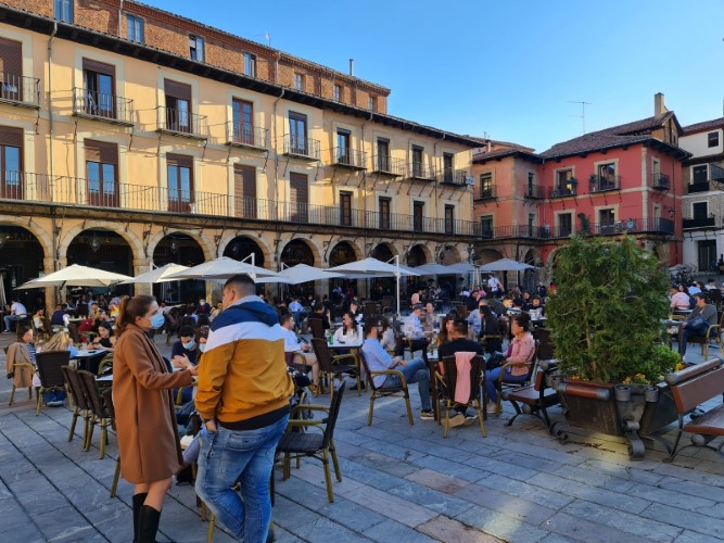 Plaza mayor de León