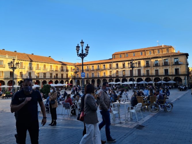 Plaza mayor de León