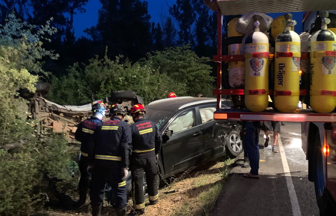 accidente trafico leon