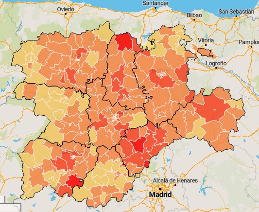 Los casos positivos en León han sufrido un importante descenso 1