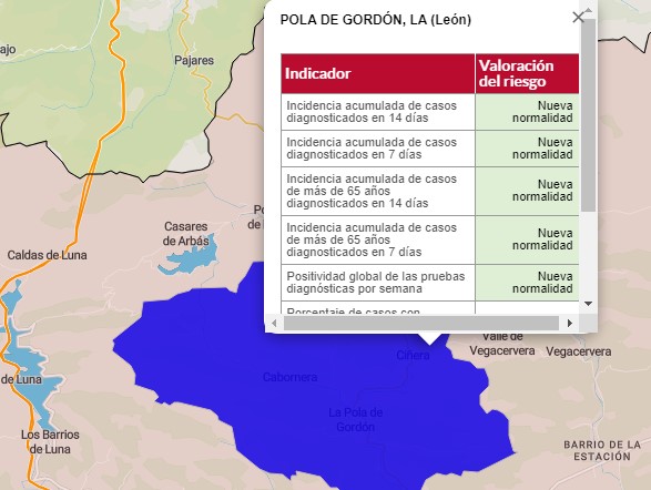 Los municipios de León que siguen en riesgo muy alto por COVID 1