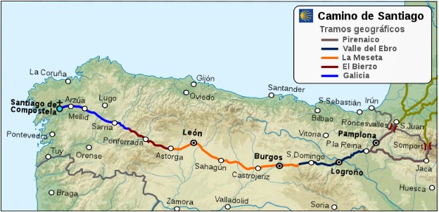 La Policía Nacional refuerza la seguridad en el Camino de Santiago a su paso por León 1